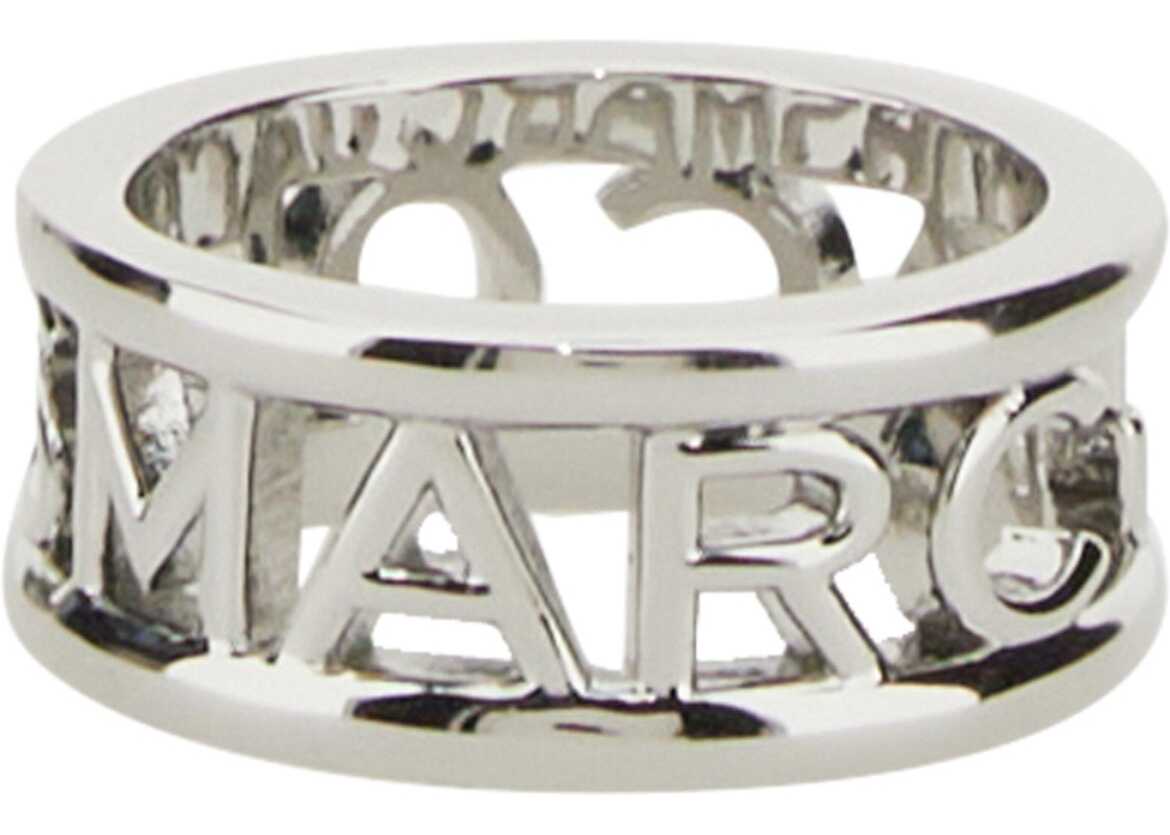 Marc Jacobs The Monogram Ring SILVER