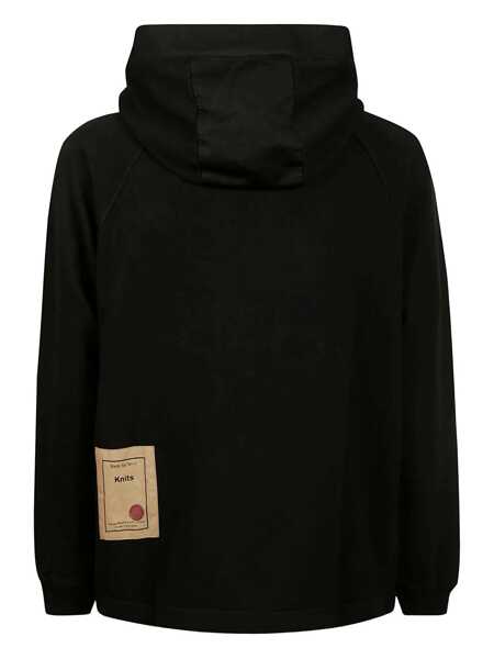 Hanorace TEN C Ten C Sweatshirt 23CTCUF08077.A06018 999 BLACK Black Barbati (BM 9757094) 2