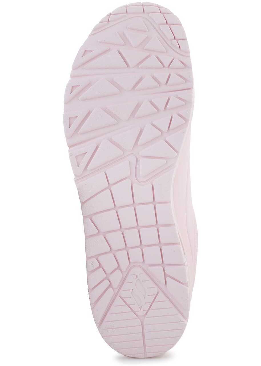 Sneakers SKECHERS Uno Spread The Love 155507 - LTPK Pink Femei (BM 9757181) 7