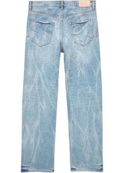 Blugi drepti PURPLE BRAND Jeans In Denim AZURE Barbati (BM 9757196) 2