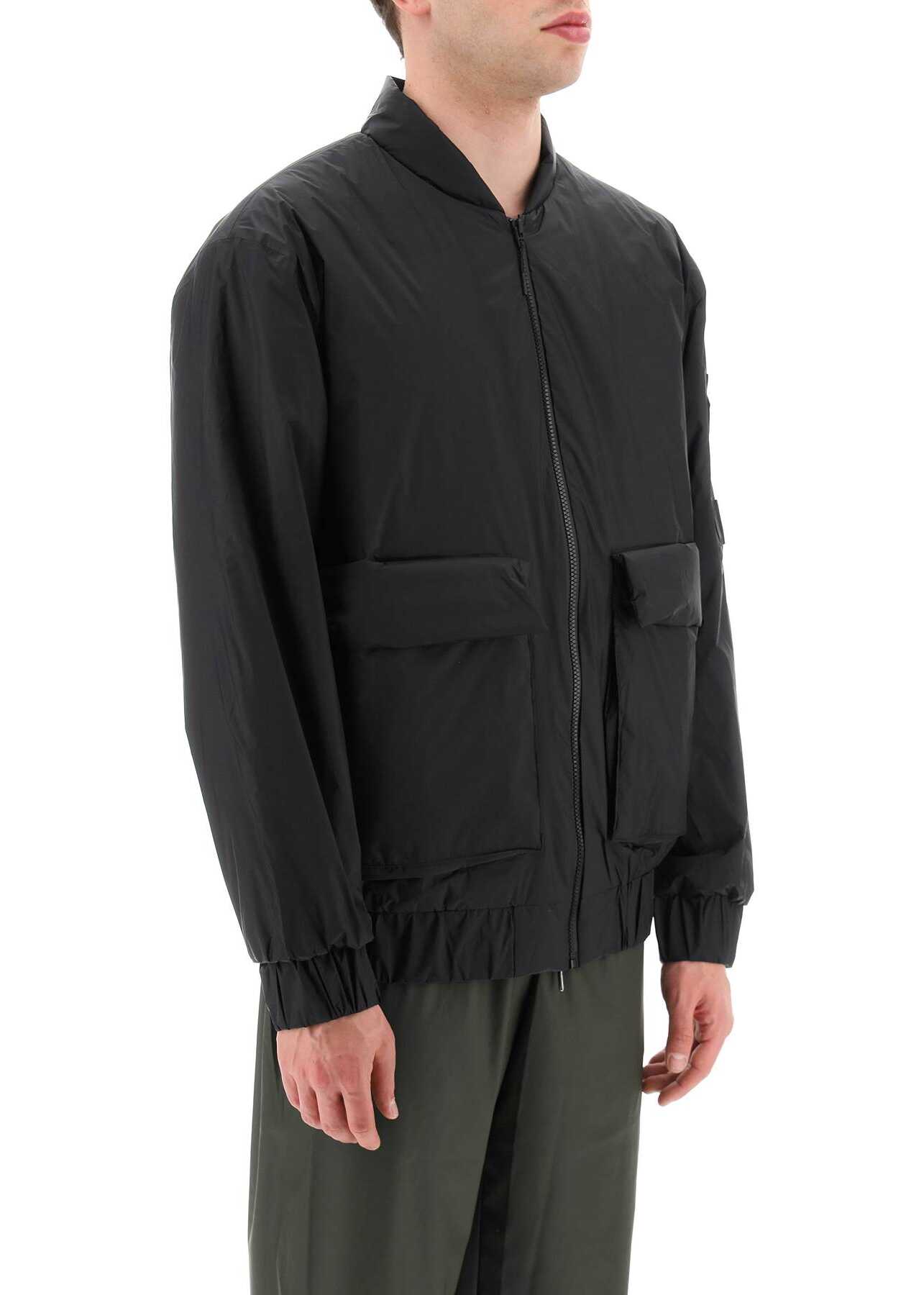 Rains Fuse Bomber Jacket BLACK