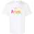 Aries Trippy Aye Duck T-Shirt WHITE