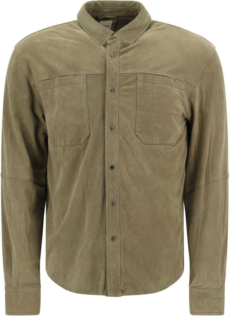 D\'AMICO Brandon Shirt VERDE OLIVA