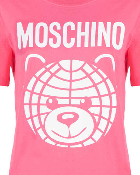 Rochii scurte Moschino World Teddy T Dress ROSA Femei (BM 9762305) 5