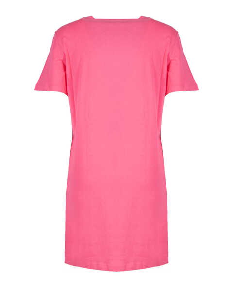 Rochii scurte Moschino World Teddy T Dress ROSA Femei (BM 9762305) 7