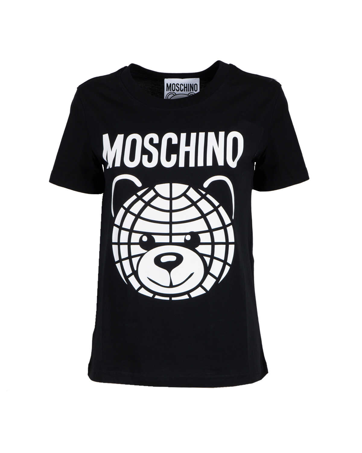 Moschino World Teddy Tshirt NERO