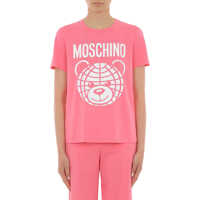 Tricouri Moschino Dama - Tricouri Moschino World Teddy Tshirt ROSA Femei (BM 9762311) - B-mall.ro