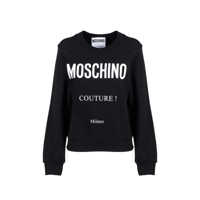 Bluze Moschino Couture Label Sweatshirt Femei
