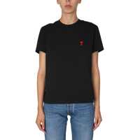 Tricouri T-Shirt With Logo Embroidery Femei
