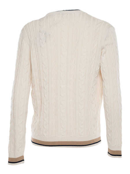 Cardigane Peserico Cable knit cardigan Beige Barbati (BM 9768260) 2