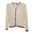 Peserico Cable knit cardigan Beige