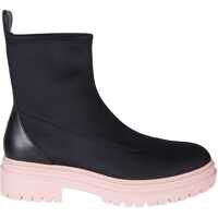 Botine Leather Ankle Boots Femei