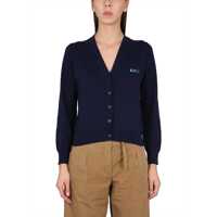 Cardigane Cardigan With Logo Embroidery Femei