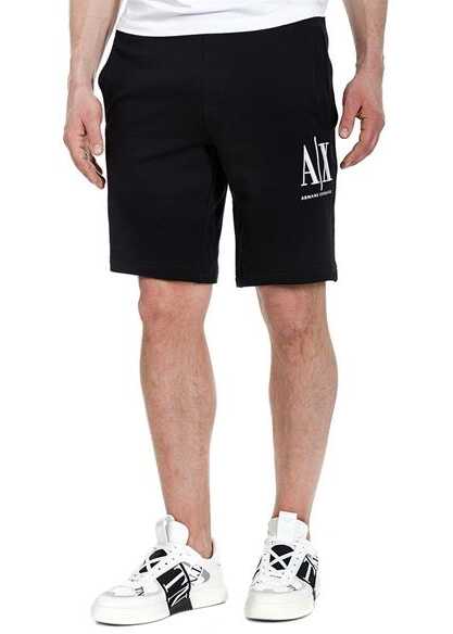 Armani Exchange Bermuda czarny