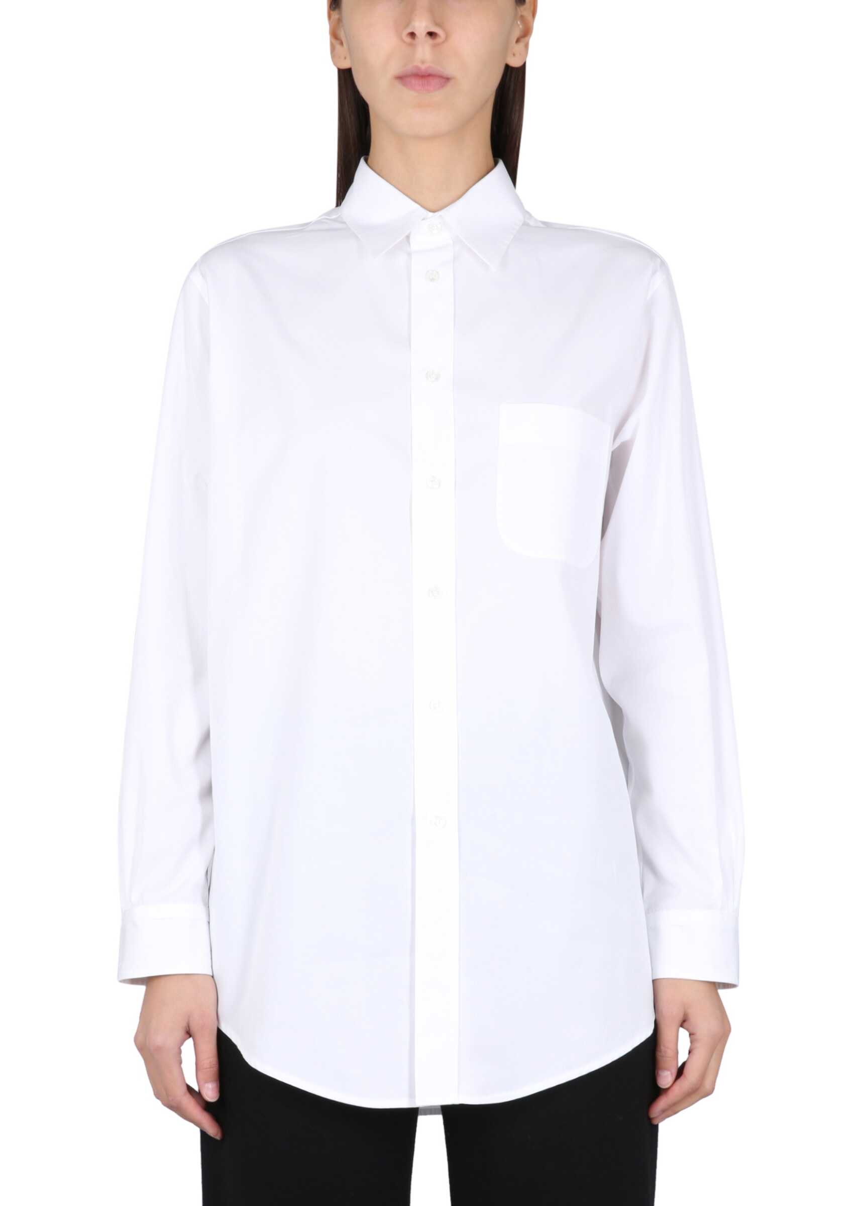 Maison Margiela Poplin Shirt WHITE