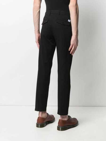 Pantaloni casual Department Five Chino Pants BLACK Barbati (BM 9773546) 4