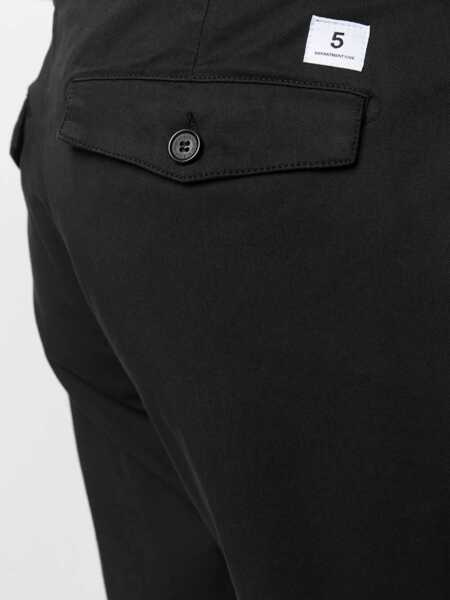Pantaloni casual Department Five Chino Pants BLACK Barbati (BM 9773546) 5