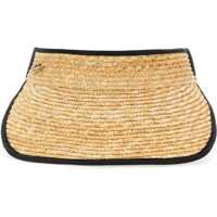 Palarii Straw Braid Bordered Visor Femei