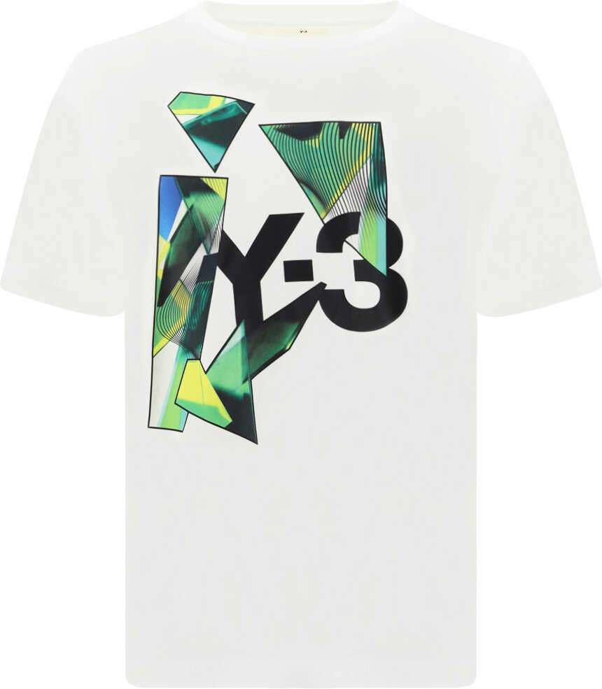 Y-3 Graphic SS T-Shirt CWHITE/MULTCO