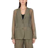 Sacouri office Transparent Jacket Femei