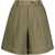 HELMUT LANG Short Transparent MILITARY GREEN