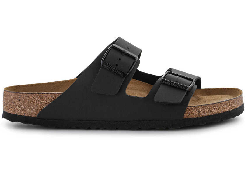 Slapi Birkenstock Arizona Black Black Barbati (BM 9778622) 6