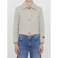 Bomber jacket Jacquard Cotton Short Jacket Femei