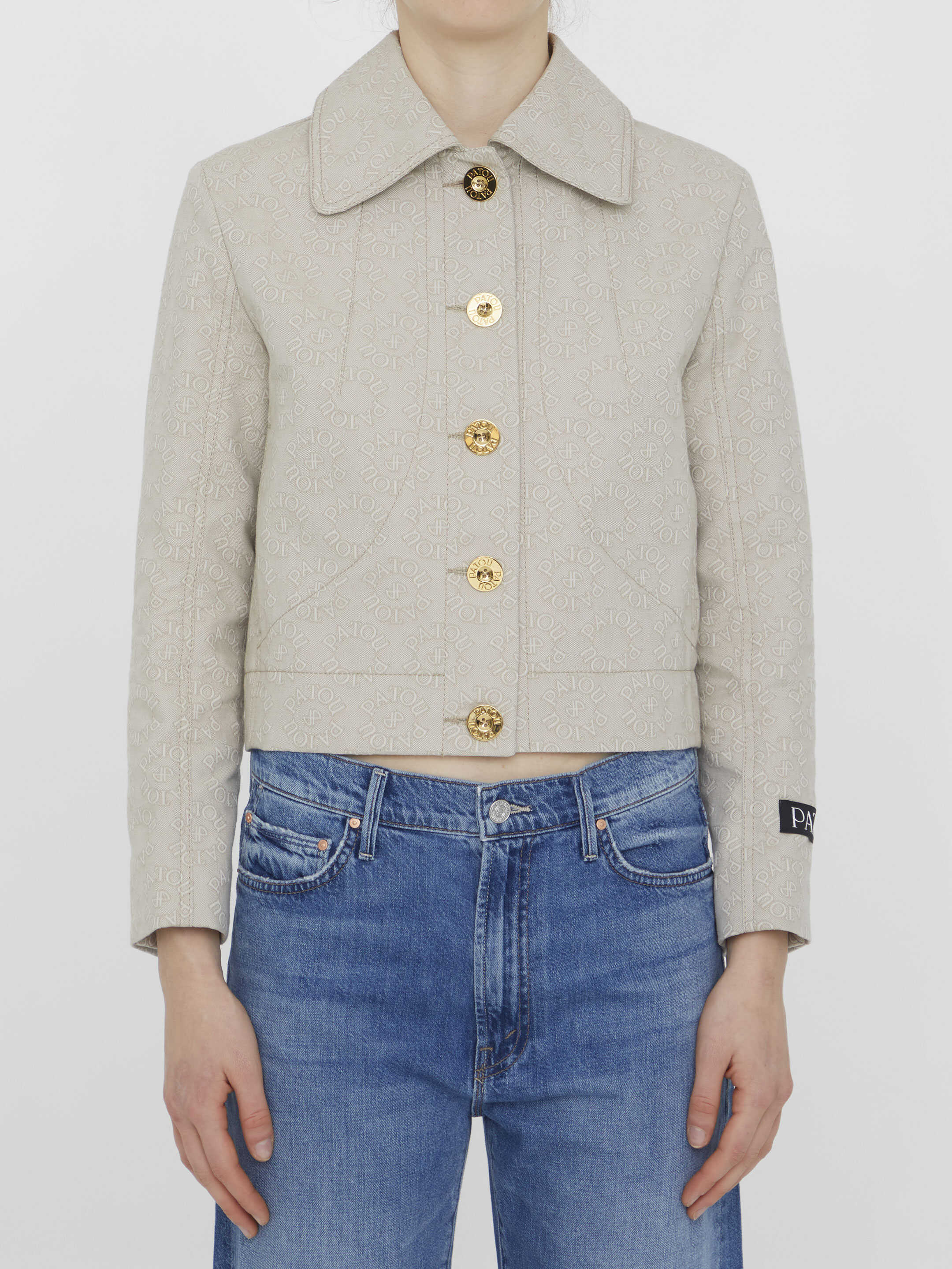 Patou Jacquard Cotton Short Jacket N/A