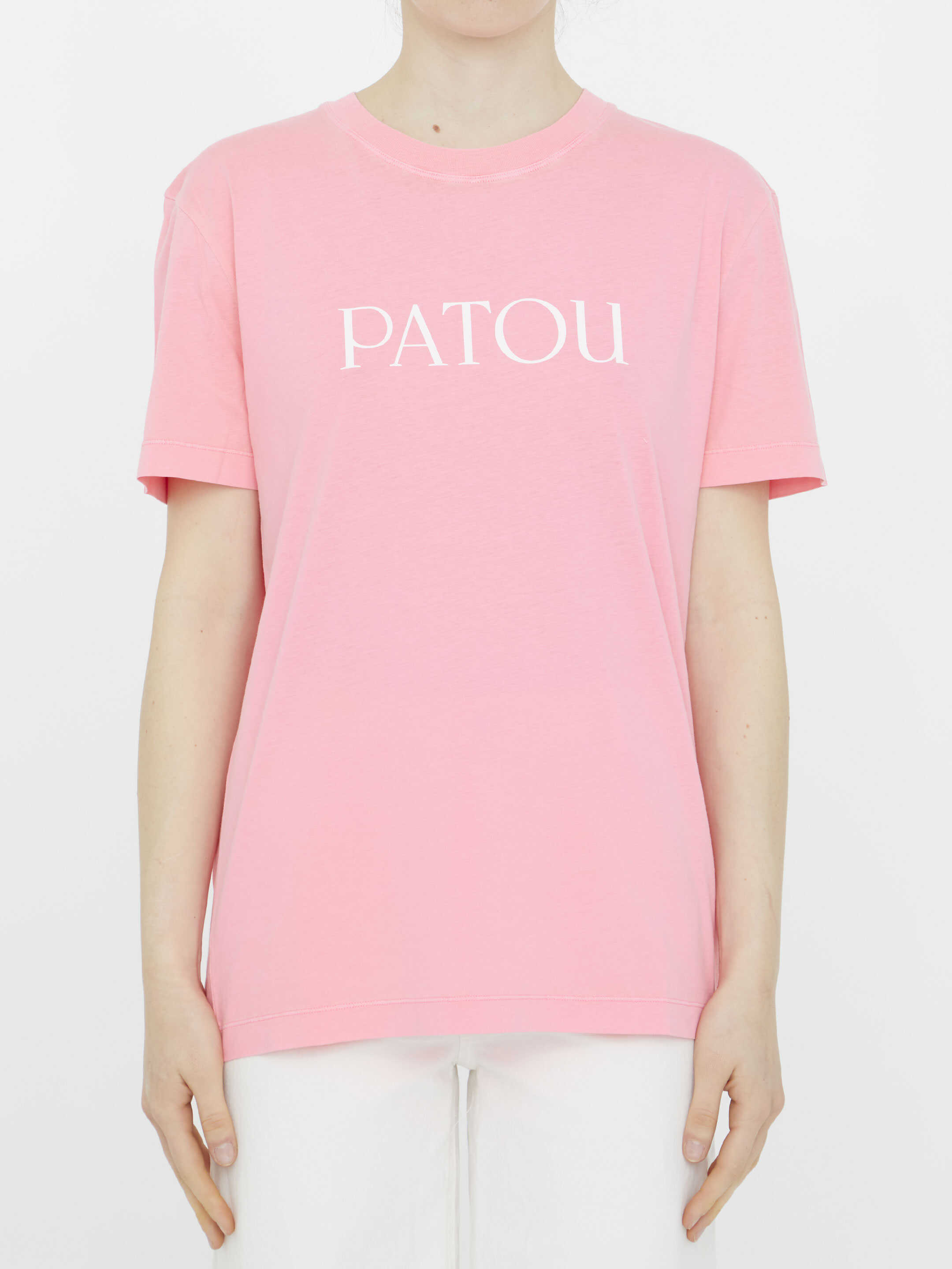 Patou Patou Logo T-Shirt Pink