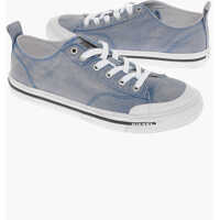 Sneakers Diesel Acid Wash Denim S-Athos Low-Top Sneakers