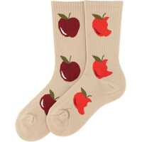 Sosete Sock With Apple Embroidery Femei