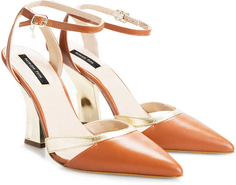 Papuci Patrizia Pepe 2V9621/A7E8 Brzowy Femei (BM 9780107) 2