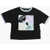Converse All Star Chuck Taylor Maxi Logo Front Crew-Neck T-Shirt Black