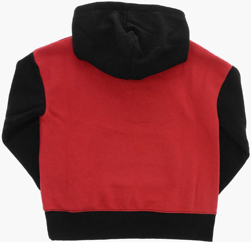 Bluze de trening Nike Air Jordan Fleeced Cotton Hoodie Red Baieti (BM 9781124) 3