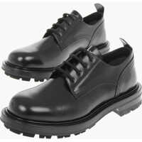 Pantofi Oxford Carrion Sole Shiny Liquid Leather Derby Shoes* Barbati