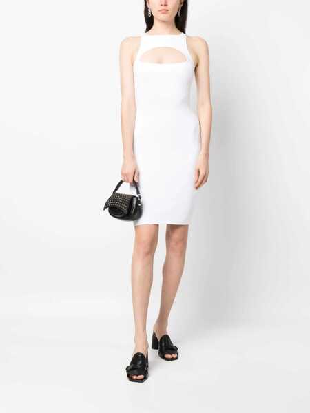 Rochii casual DSQUARED2 Dress Cut Out WHITE Femei (BM 9781355) 2