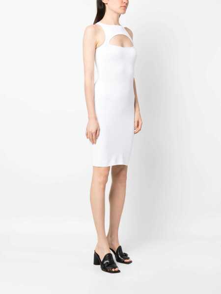 Rochii casual DSQUARED2 Dress Cut Out WHITE Femei (BM 9781355) 3