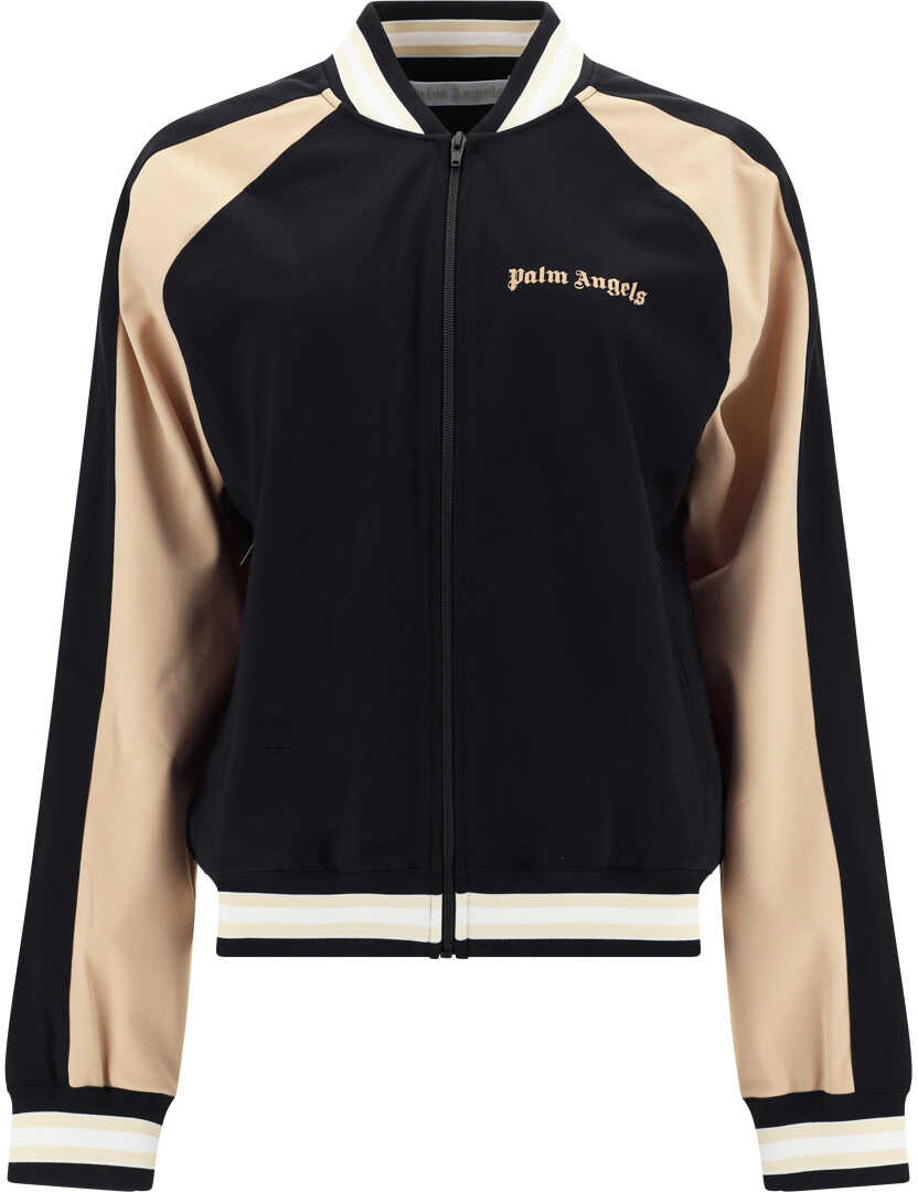 Palm Angels Ultralight 2Tone Sweatshirt BLACK/NUDE