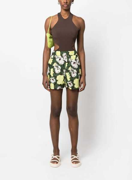 Pantaloni scurti MSGM Shorts With Elastic MULTICOLOUR Femei (BM 9785609) 2