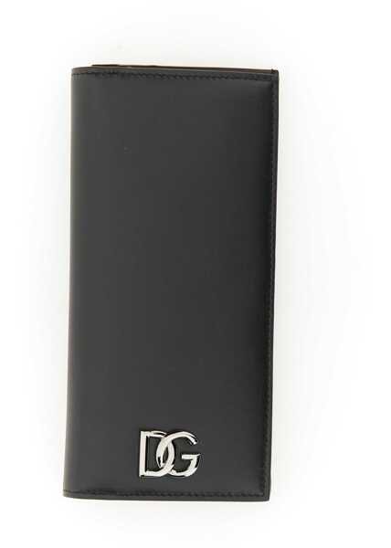 Portofele Barbati Dolce & Gabbana Vertical Leather Wallet