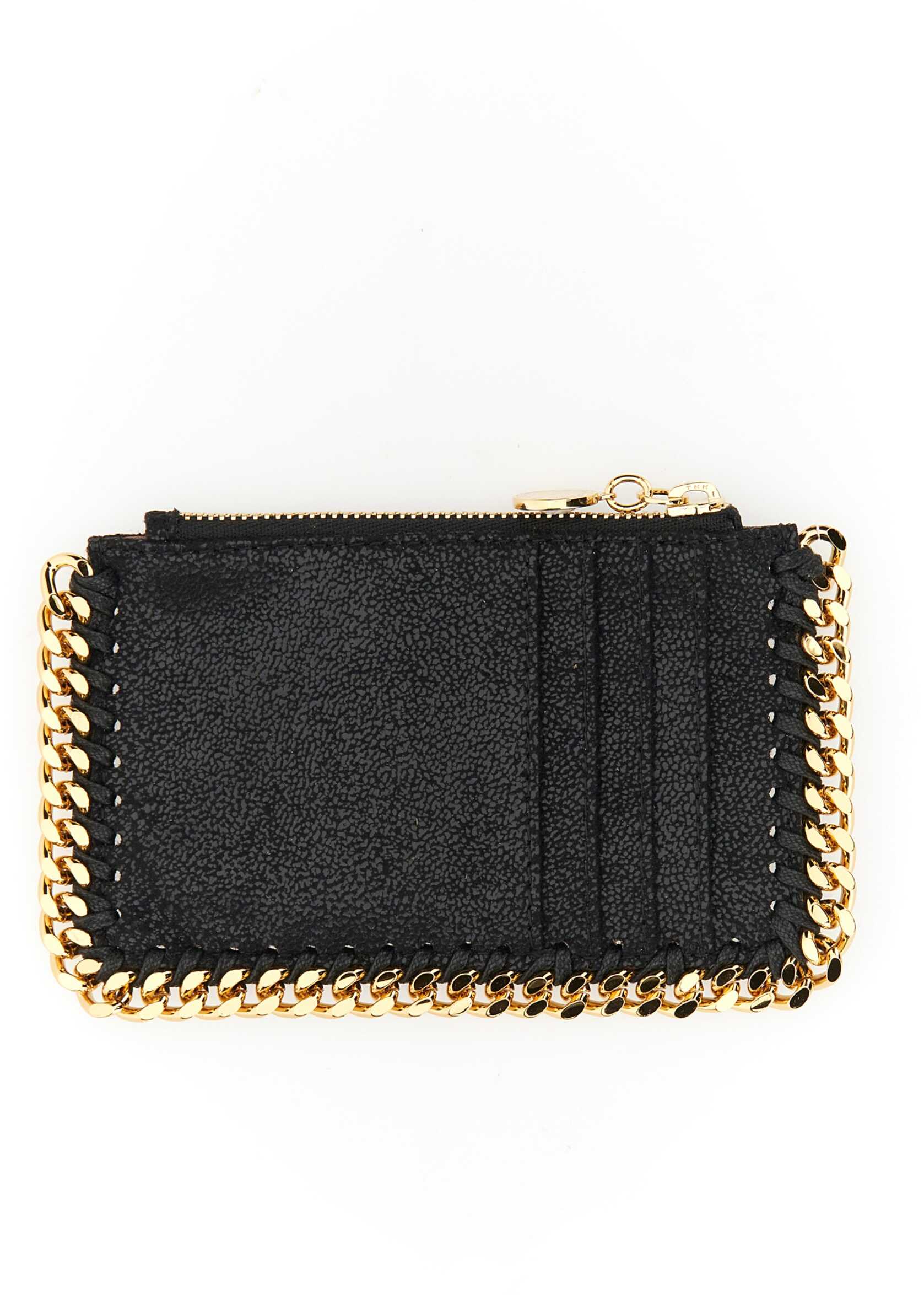 Stella McCartney Falabella Card Holder BLACK