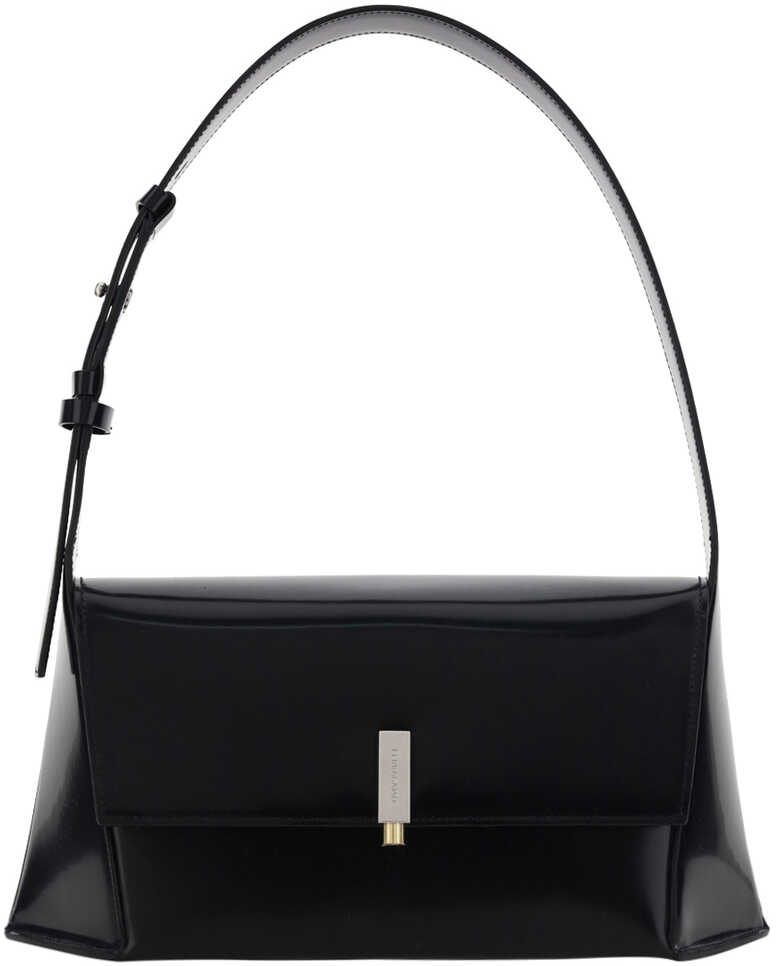 Salvatore Ferragamo Geometric Handbag NERO