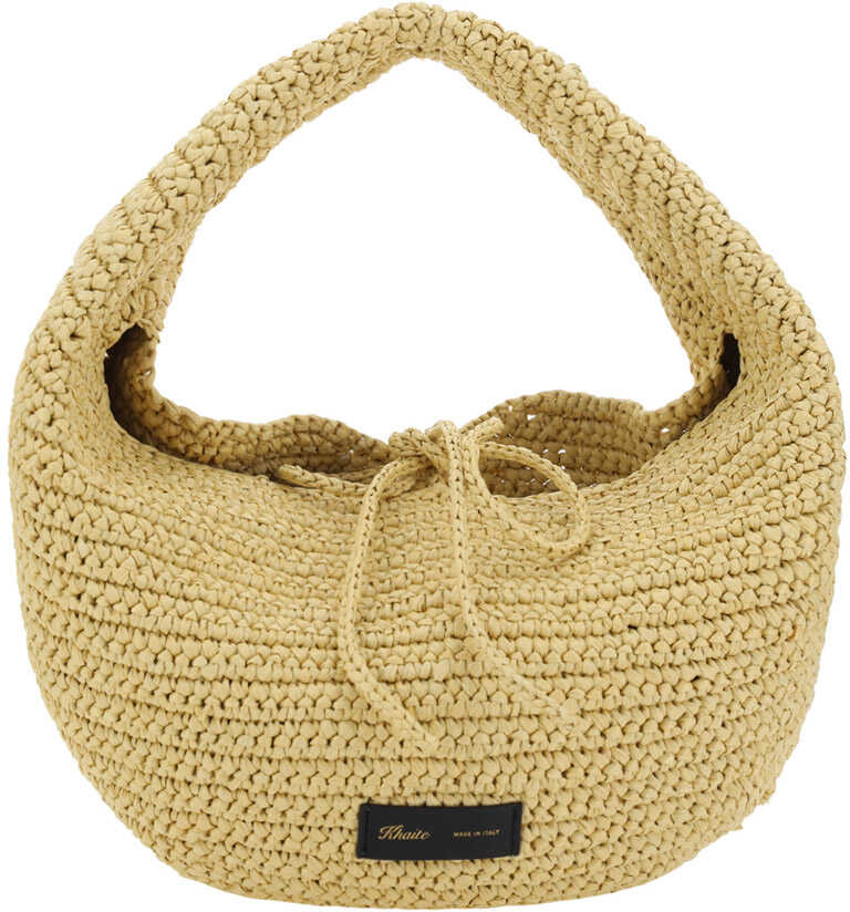 Khaite Olivia Hobo Handbag NATURAL