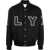 Alyx Logo Varsity Bomber Jacket BLACK