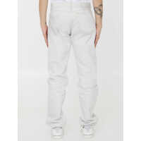 Blugi Maison Margiela pentru Barbati - Blugi Maison Margiela Cotton Denim Jeans WHITE Barbati (BM 9786716) - B-mall.ro