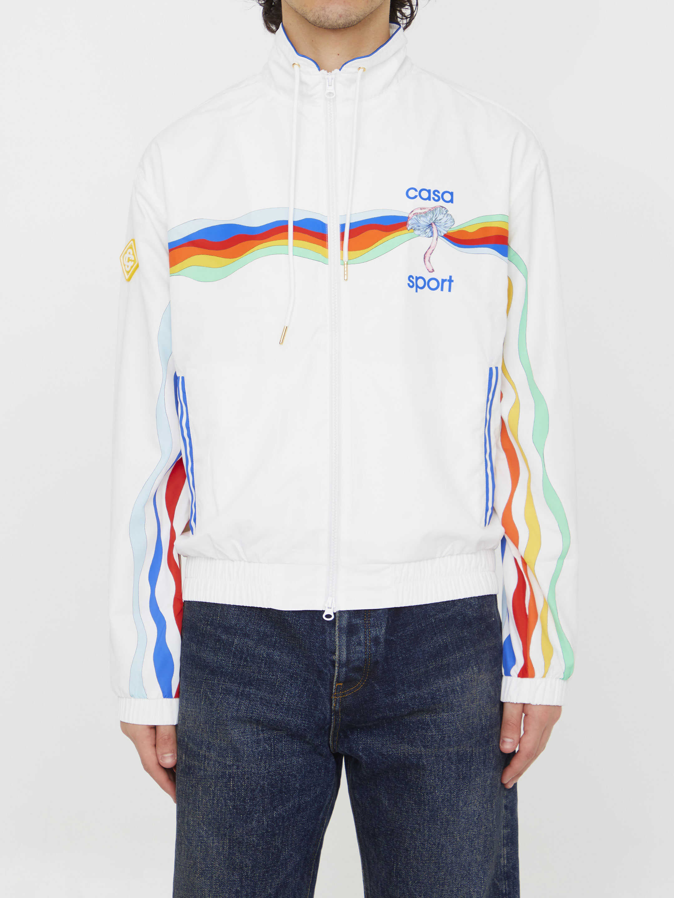 Casablanca Mind Vibrations Jacket White