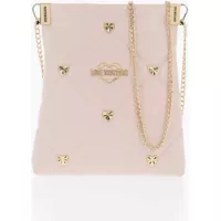 Genti tip postas Love Quilted Faux Leather Crossbody Bag With Heart-Shaped Je Femei