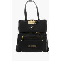 Genti de mana Love Nylon Handbag With Gold-Toned Hardware Femei