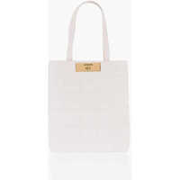Genti de mana Love Quilted Faux Leather Tote Bag With Turn Lock Closure Femei