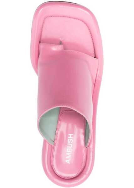 Sandale cu toc AMBUSH Mule Cushion PINK Femei (BM 9787805) 4